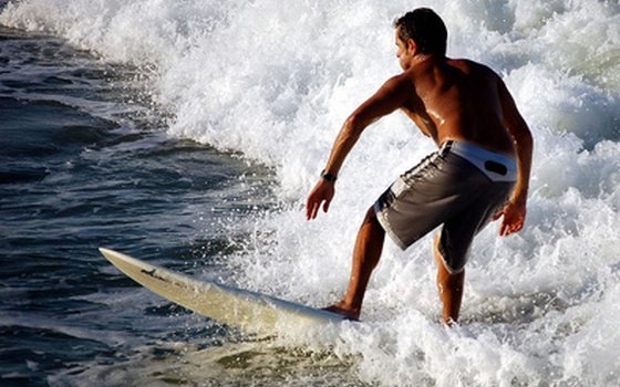 Cocoa Beach is known for its great surf.