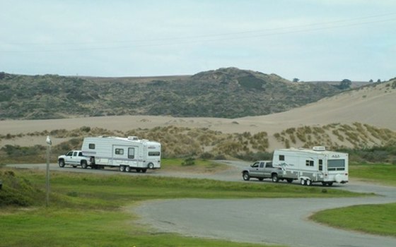 Two RV parks are close to Meeker.