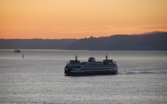 A ferry ride at sunset is even more beautiful.