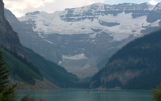 Alberta's Lake Louise is one of the most scenic sites in Canada.