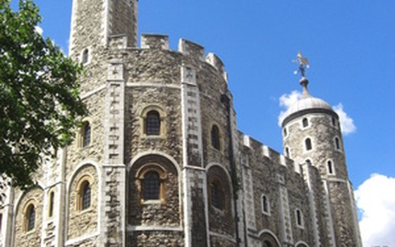 The Tower of London is a tourist favorite.