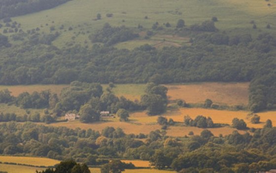 Brecon Beacons National Park' farmers and landowners invite campers to stay overnight on their property.