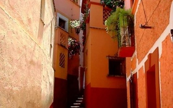 Nearby Guanajuato is a town of tiny alleys and colorful colonial buildings.