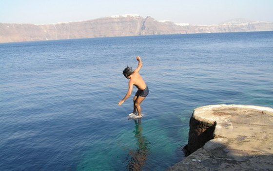 Dive into the Aegean Sea.