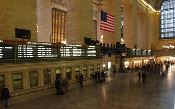 Grand Central Terminal is jam-packed with retail shops.