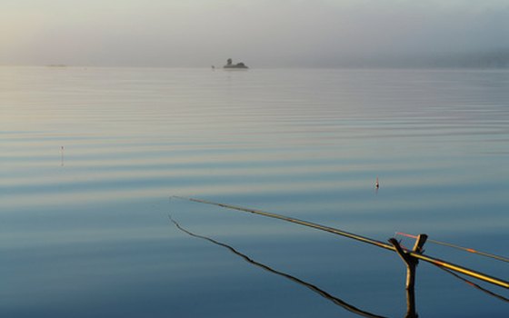 The lake near Hillsboro has some of the best striped bass fishing in the state.