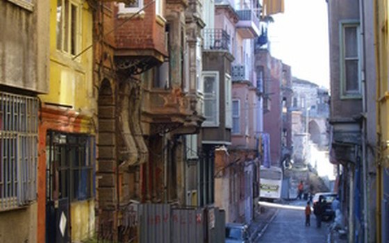 Some Istanbul streets are hard to walk on.
