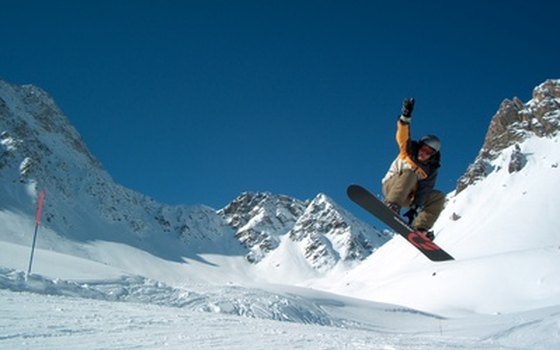 Snowboading at Snow Trails is Popular