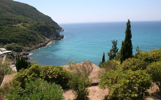Tour packages to the island of Corfu can include a villa or self-catering apartment rental.