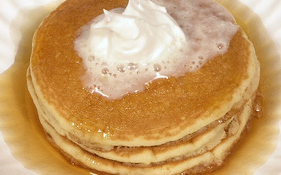 Pancake breakfasts provide opportunities to socialize.