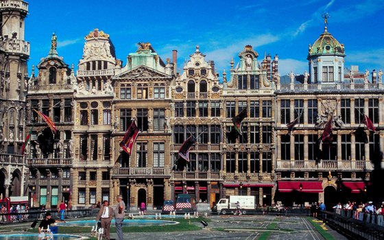 The Grand Place in Brussels is a popular place to dine out and watch the world go by.