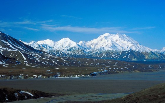 Much of Alaska's Denali National Park lacks established trails.