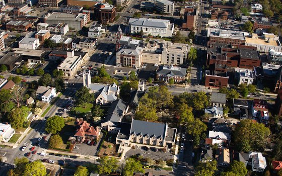 Aerial view of Wilmington