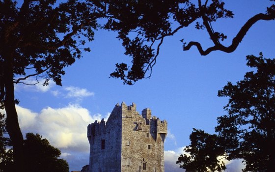 Ross Castle and the Ring of Kerry are favorite tour sites around Killarney.