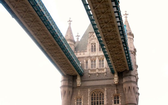 Tower Bridge's high-level walkways now house a permanent museum.