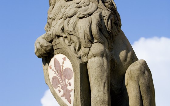 Sculpted by Donatello, the lion statue in PIazza della Signoria carries the crest of Florence.