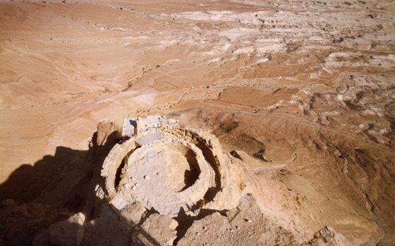 Visit Masada on your way to or from Eilat.