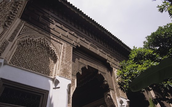 The Bahia Palace in Marrakech is one of many architectural sites.