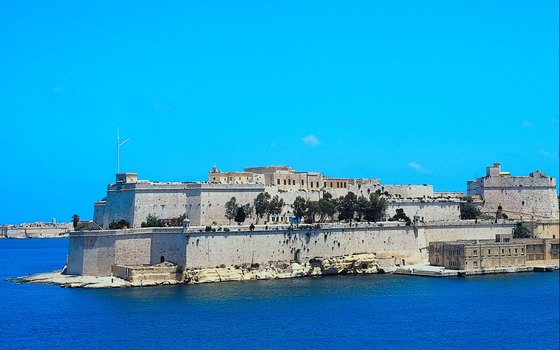 Valletta's fortifications date from the 1500s.