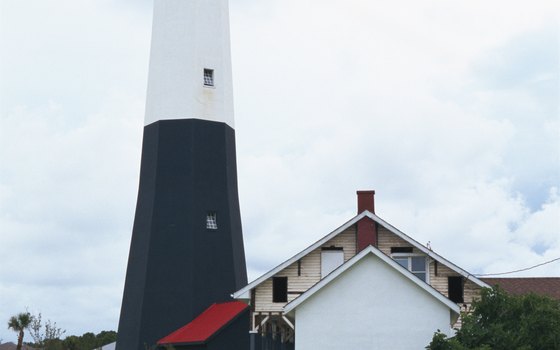 The lighthouse on Tybee Island.