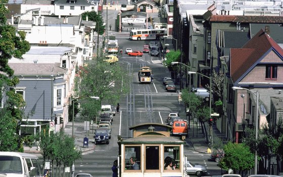 Cable cars are one of the most photogenic San Francisco attractions.