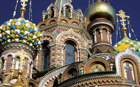 St. Petersburg's Church on Spilt Blood marks the spot where Tsar Alexander II was assassinated in 1881.