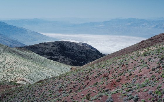 Hikers who trek up into Death Valley's surrounding mountains gain plenty of yawning views.