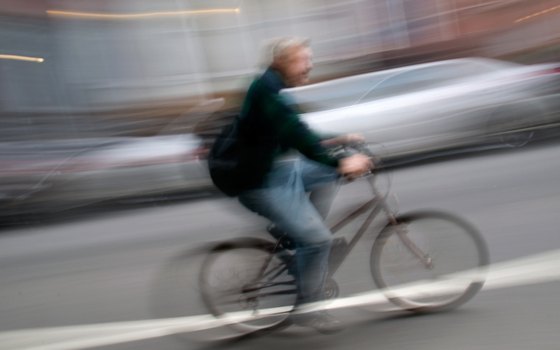 Biking is an inexpensive way to see Europe.