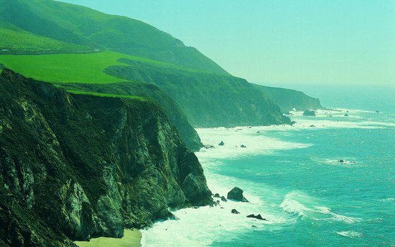 The coastline at Big Sur State Park