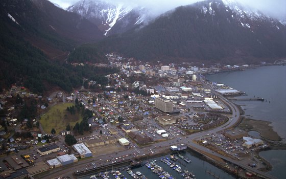 Aerial View of Juneau