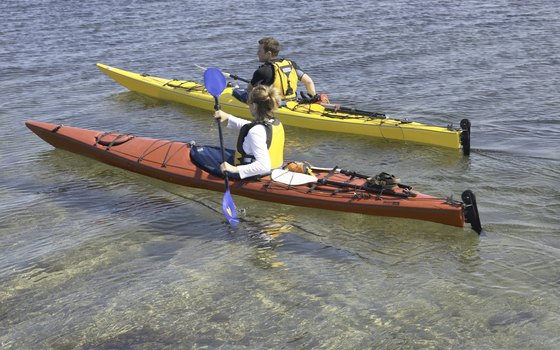 You can kayak to some of the area's best snorkel spots.