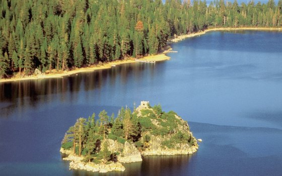 Lake Tahoe is the second-deepest lake in the United States.