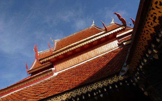 Chiang Mai has almost as many temples as Bangkok.