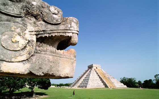 The ancient ruins at Chichen Itza provide a dramatic setting for concerts.