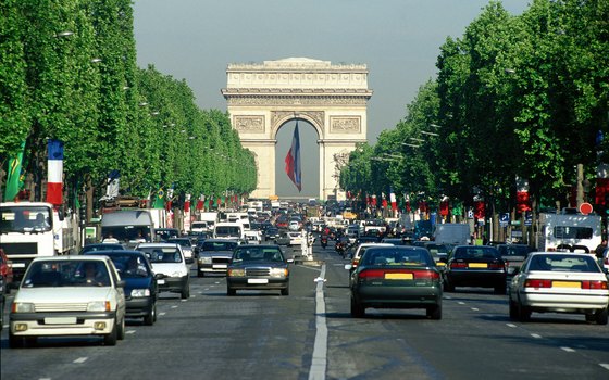 The Champs-Elysees and nearby streets offer plenty of shopping opportunities, not to mention the Arc de Triomphe..