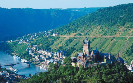 The Rhine Valley offers spectacular views.