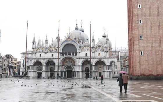 Winters in Venice are gray and rainy.