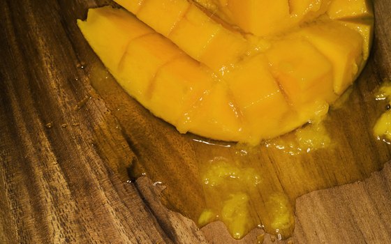 Fresh mango juice features on the menu at the Green Mango Inn.