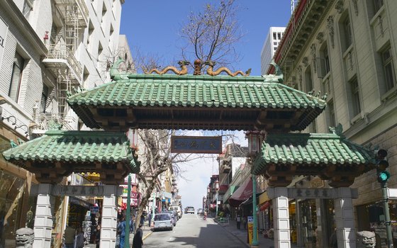Pass through the famed gateway to enter Chinatown.