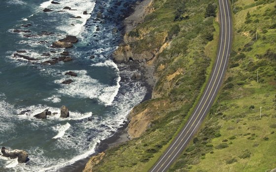 El Camino Real roughly follows Highway 101 northward through the state.