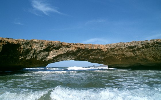 Aruba's natural coral bridge was a popular tourist destination until it collapsed in 2005.