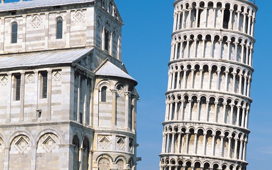 The Leaning Tower of Pisa is in Italy's Tuscany region.