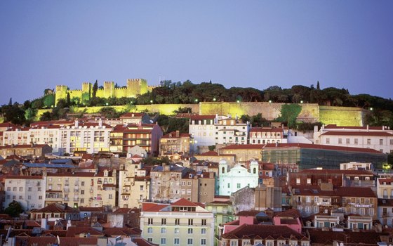 St. George's Castle overlooks Lisbon.