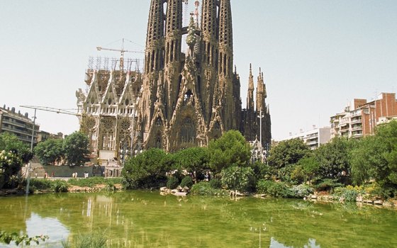 Architect Gaudi's whimsical Sagrada Familia is the centerpiece of sunny Barcelona.