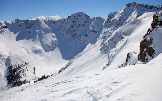 With a peak of 13,487 feet, Silverton is North America's highest ski area.