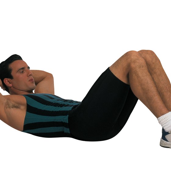 crunches for belly fat