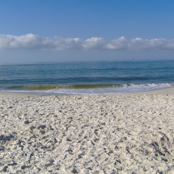 Relax by the calm Gulf waters on Dauphin Island.