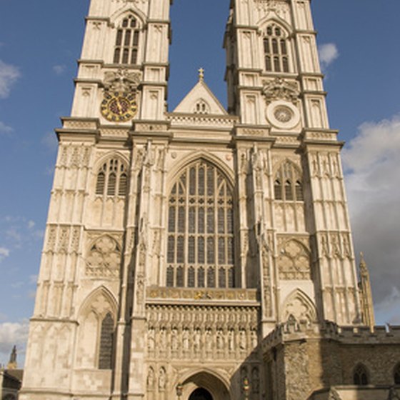 Westminster Abbey is one of London's busiest tourist attractions.