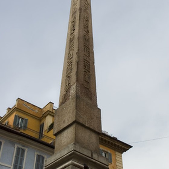 Obelisks are common Civil War monuments