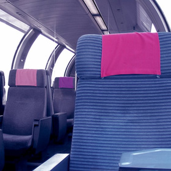 European trains are clean, comfortable and efficient.